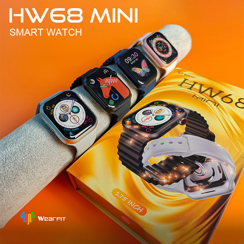 Mới Đồng Hồ Thông Minh HW68 mini 7 41mm Bluetooth 13 Chế Độ