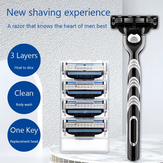 Set 8 Lưỡi Dao Cạo Râu Gillette MACH 3 Chuyên Dụng Cho Nam