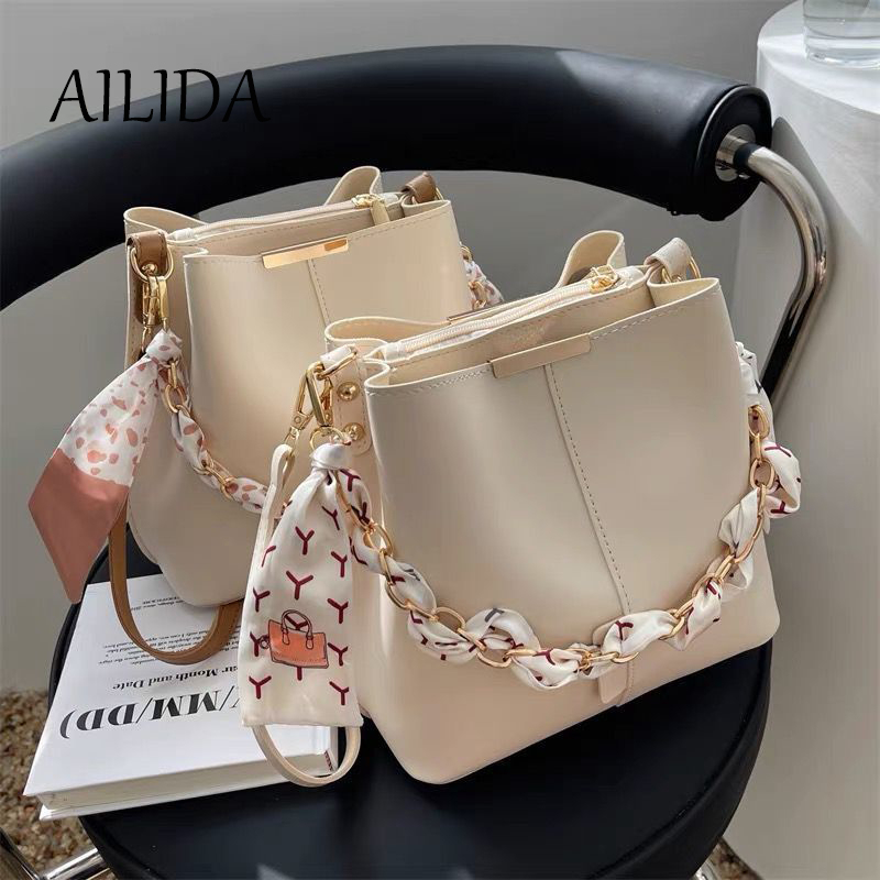 Túi Xách Bucket Cỡ Lớn Thiết Kế Mới Cao Cấp Thời Trang Dành Cho Nữ