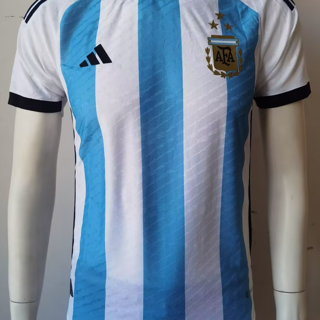 Sân nhà Argentina 22/23  Áo bóng đá nam S-2XL * Chất lượng cao *