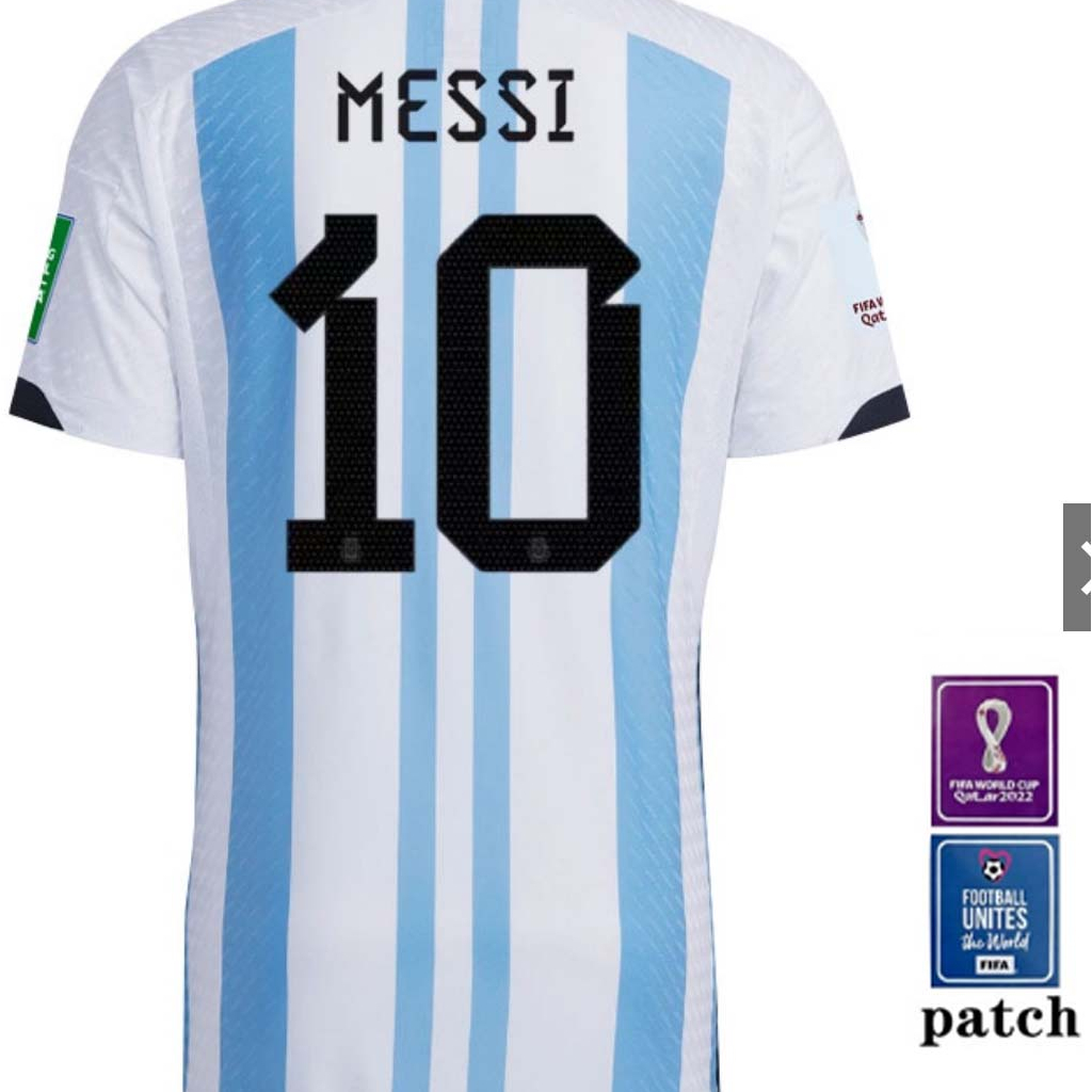 Sân nhà Argentina 22/23  Áo bóng đá nam S-2XL * Chất lượng cao *