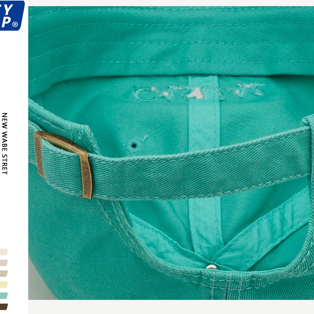 Mũ Lưỡi Trai Mềm Thêu Chữ Phong Cách Hàn Quốc Thời Trang Cho Cặp Đôi