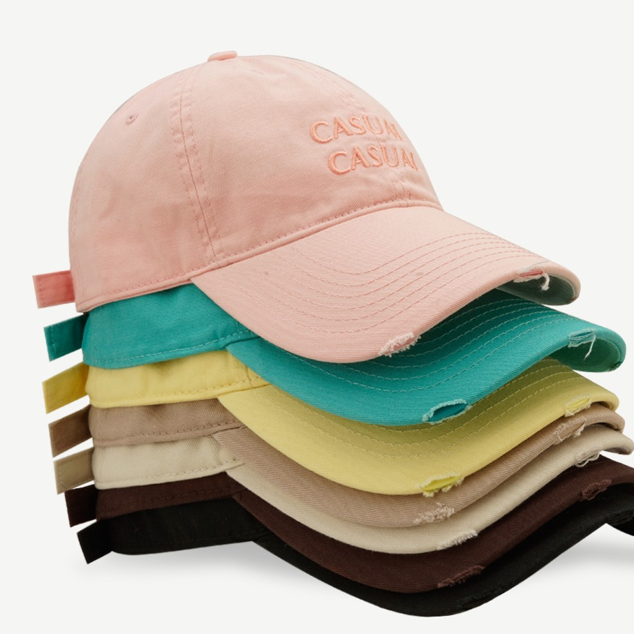 Mũ Lưỡi Trai Mềm Thêu Chữ Phong Cách Hàn Quốc Thời Trang Cho Cặp Đôi