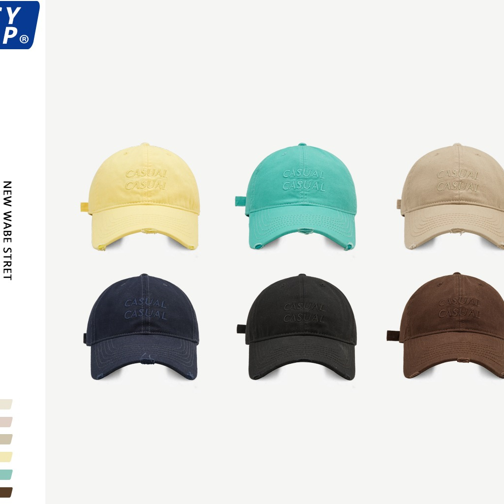 Mũ Lưỡi Trai Mềm Thêu Chữ Phong Cách Hàn Quốc Thời Trang Cho Cặp Đôi