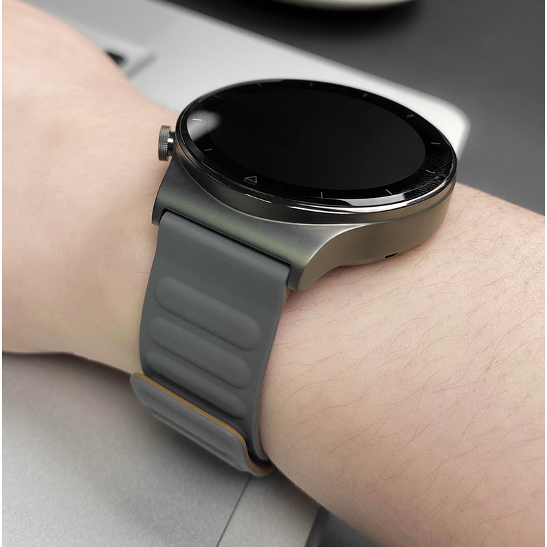 Dây Đeo Silicon Chống Nước Có Nam Châm Cho Đồng Hồ Thông Minh Haylou GS LS09A