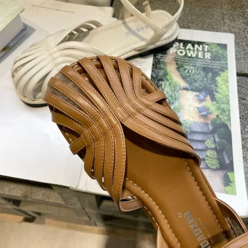 Giày Sandal Mũi Tròn Đế Mềm Thời Trang Dành Cho Nữ