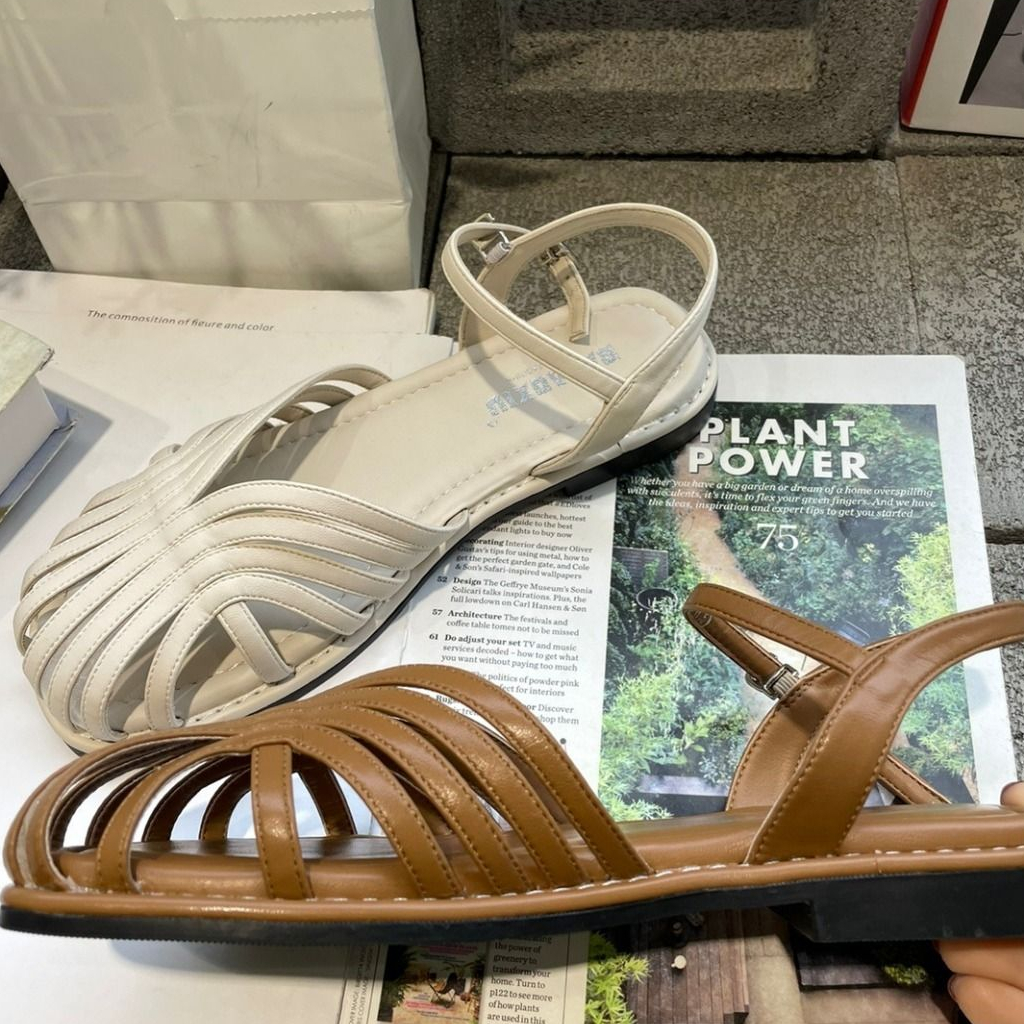 Giày Sandal Mũi Tròn Đế Mềm Thời Trang Dành Cho Nữ