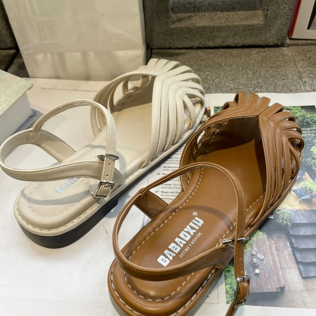 Giày Sandal Mũi Tròn Đế Mềm Thời Trang Dành Cho Nữ