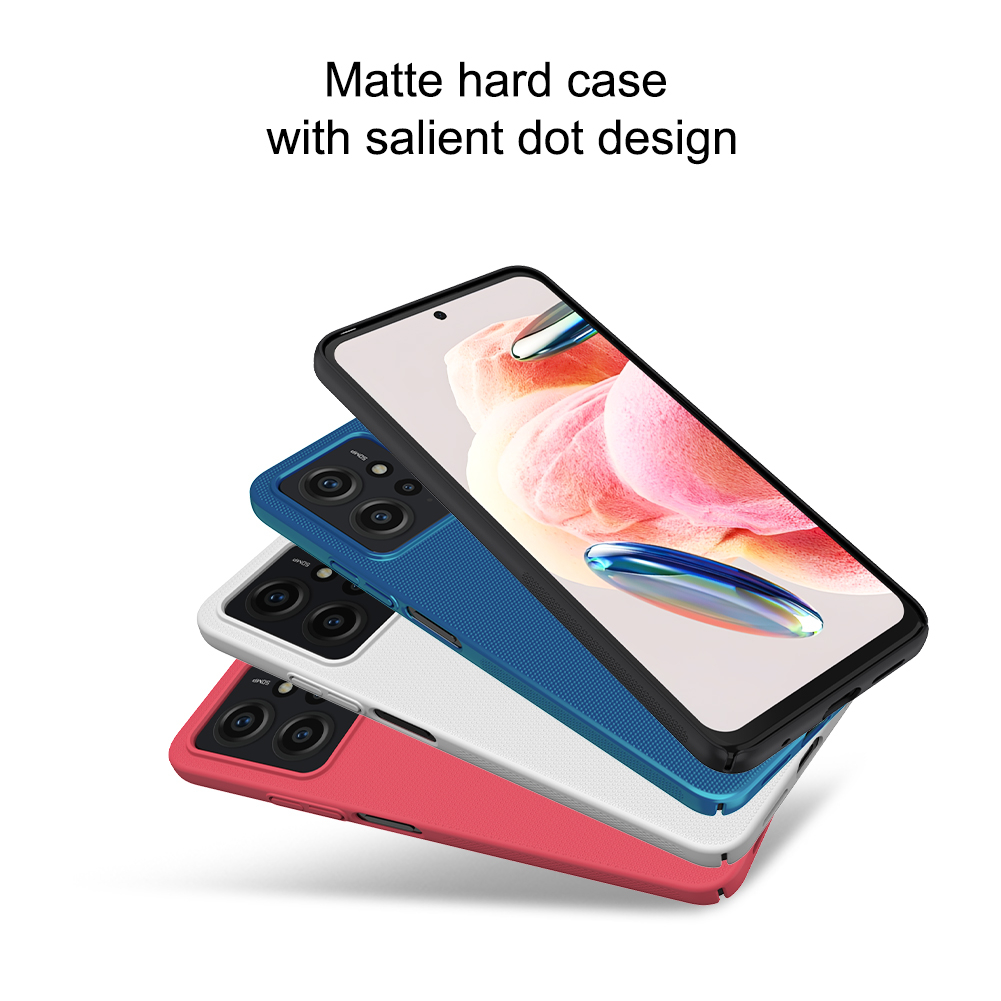 Ốp Điện Thoại Nillkin Cứng Siêu Mỏng Mặt Nhám Cho Xiaomi Redmi Note 12 4G
