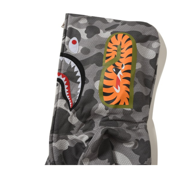 Áo Khoác Hoodie In Hình Bape Thời Trang Unisex Cổ Điển Năm
