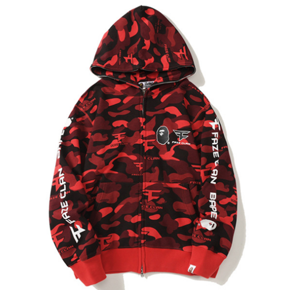 Áo Khoác Hoodie Bape Cổ Điển Mới Cho Nam Và Nữ