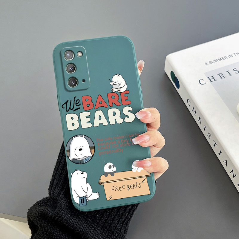 Ốp Điện Thoại Tpu Hình Gấu Dễ Thương Cho Samsung note20 Samsung note20Ultra Samsung note10 Samsung note10Pro Samsung S22 PLUS Samsung A7 2018