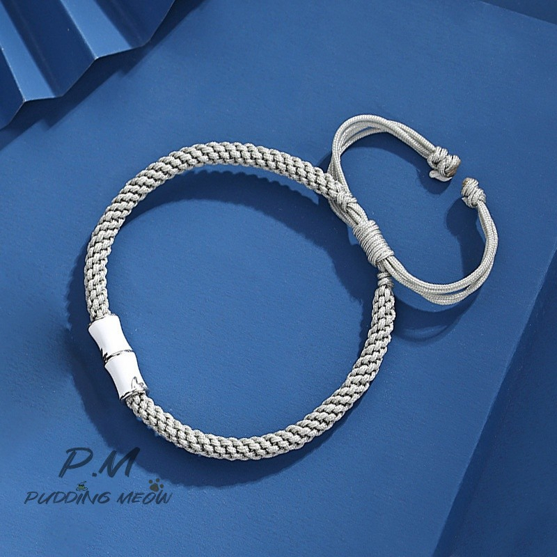 Vòng Tay Bện Dây Tre Độc Đáo Thời Trang Cho Cặp Đôi
