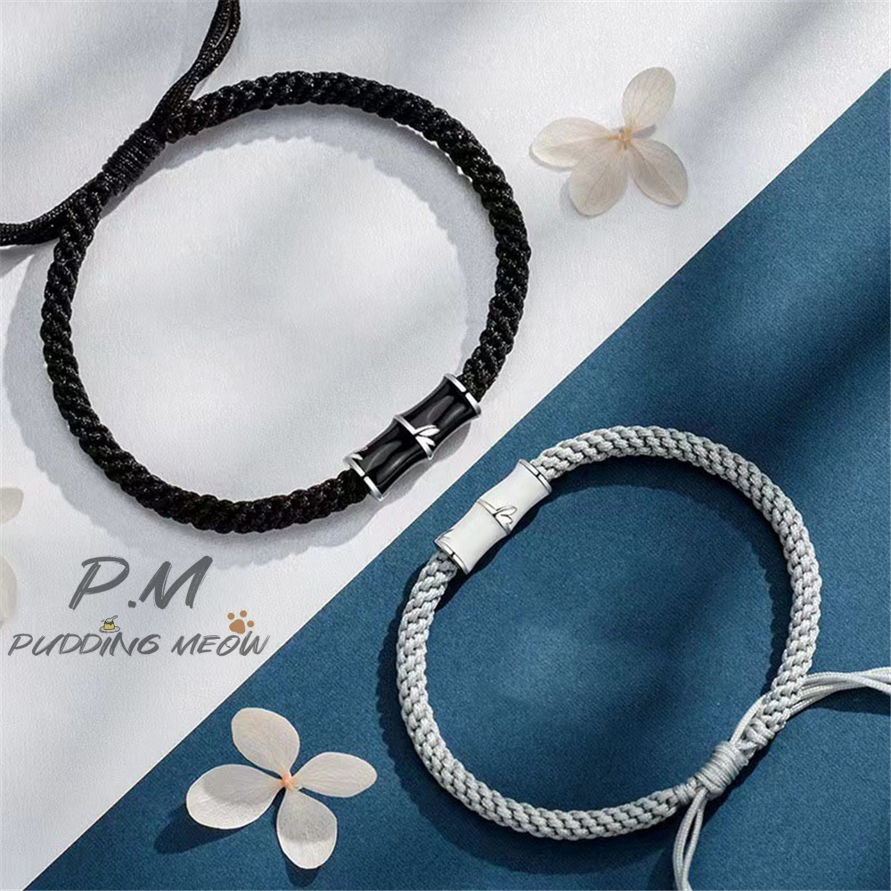 Vòng Tay Bện Dây Tre Độc Đáo Thời Trang Cho Cặp Đôi