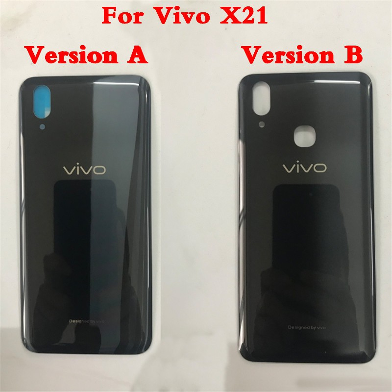 Dành Cho VIVO X21 X21A Pin Mặt Sau Kính Vỏ Phía Sau Cửa Nhà Ở Cho VIVO X21 UD Pin