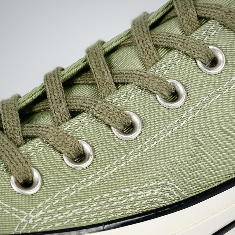 Giày Thể Thao Converse Chuck 1970s XLD Cổ Thấp Màu Xanh Bơ Phong Cách retro