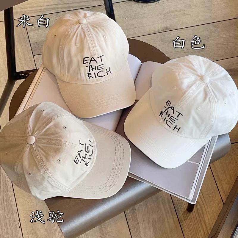 Mũ Lưỡi Trai Mềm Thêu Chữ Phong Cách Hàn Quốc Cho Nam Nữ