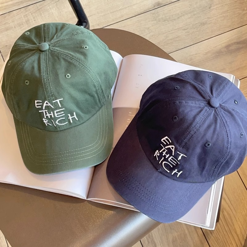 Mũ Lưỡi Trai Mềm Thêu Chữ Phong Cách Hàn Quốc Cho Nam Nữ