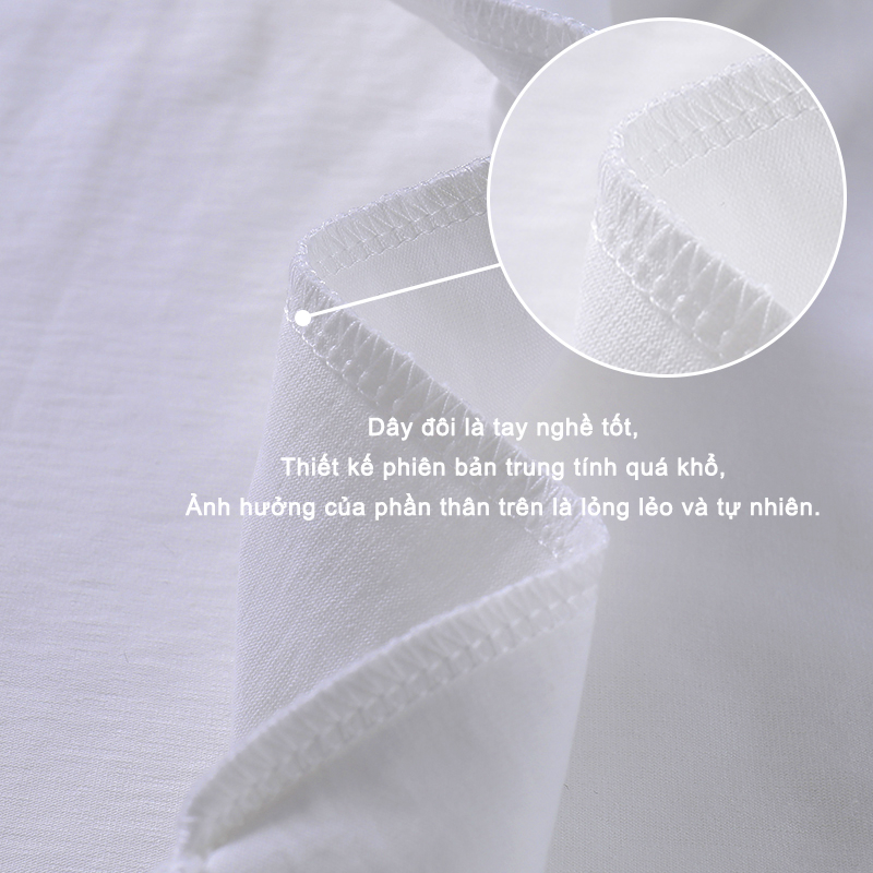 ihkke Áo thun unisex Áo Thun Trắng In Hình Trái Tim Phong Cách vintage Plus Size Cho Cặp Đôi áo trái tim