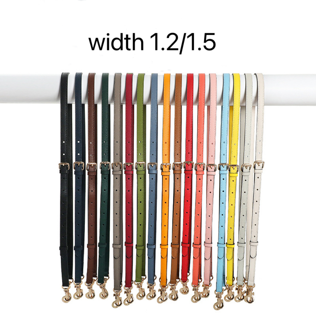 Chiều rộng dây đeo 1.2cm \ 1.5cm Dây đeo vai mỏng có thể điều chỉnh họa tiết vải thiều Màu trơn Nhiều màu thời trang Dây đeo vai mỏng Dây đeo thay thế túi Messenger một vai dành cho nữ