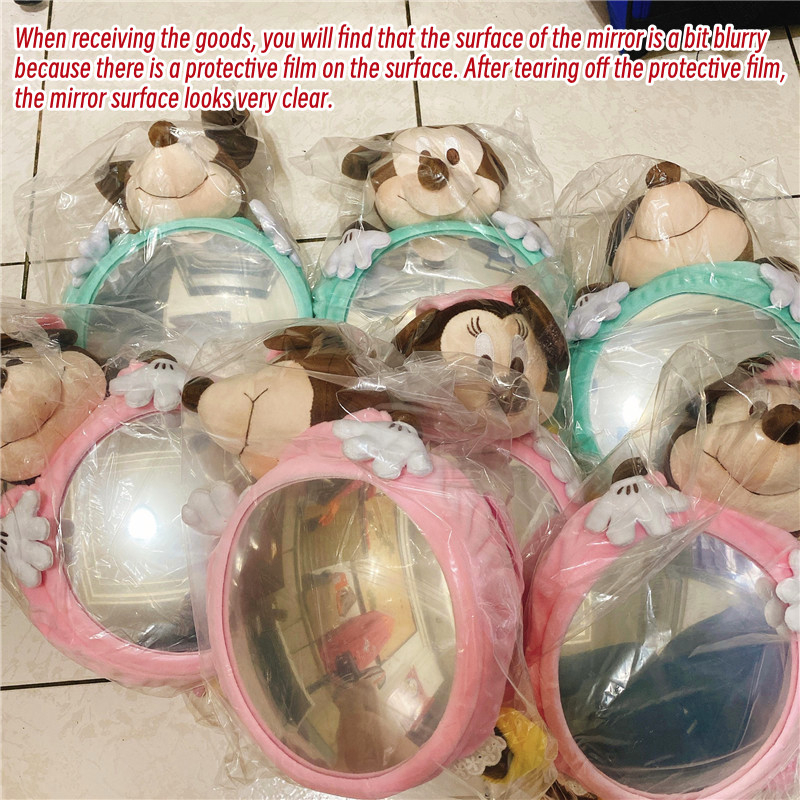 Gương Chiếu Hậu An Toàn Kiểu Hoạt Hình Hàn Quốc Dễ Thương Cho Bé