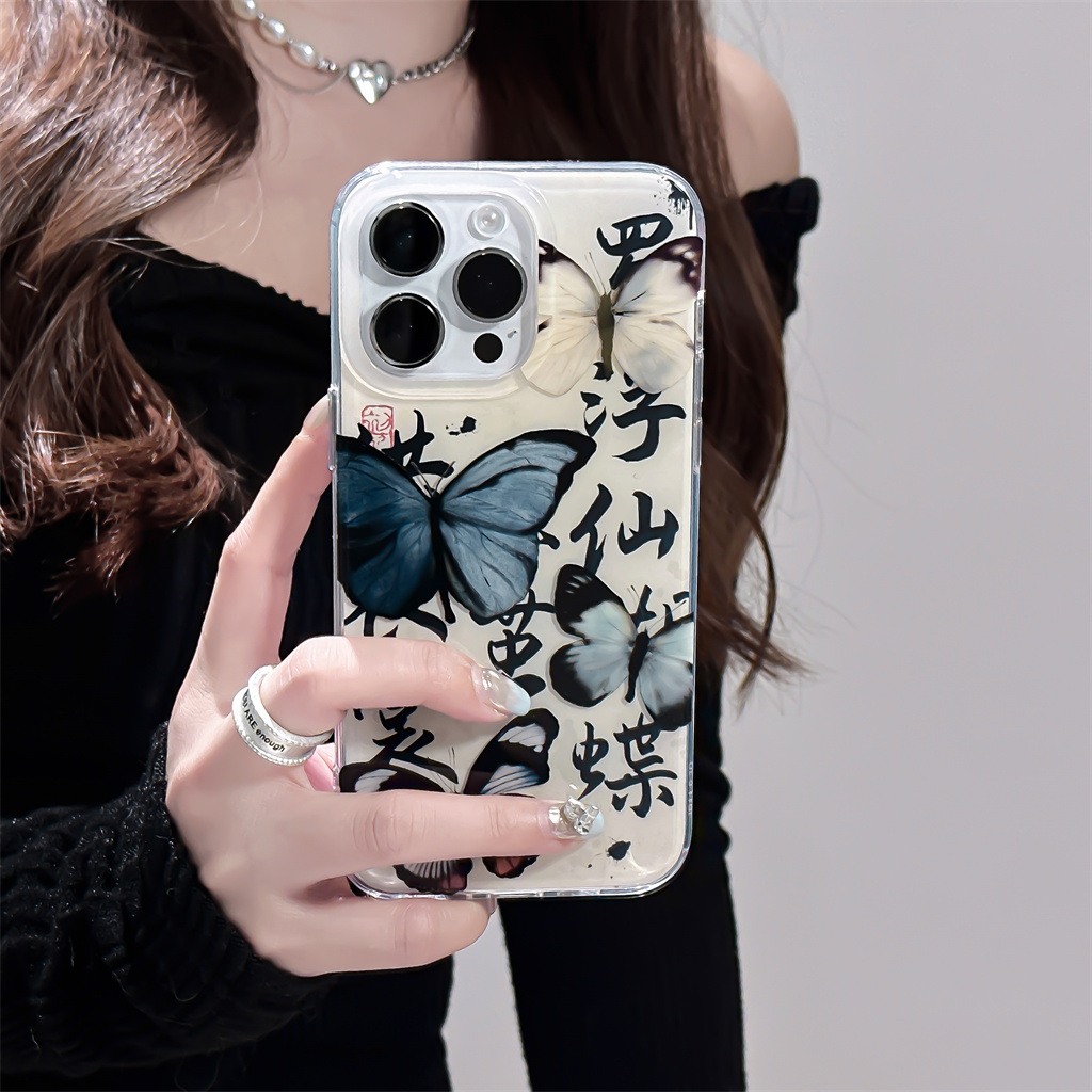 Ốp Điện Thoại IMD TPU Mềm Hai Mặt Cảm Giác Thông Dụng Cho iphone Case 14 Pro Max 13 Pro Max 12 Pro Max