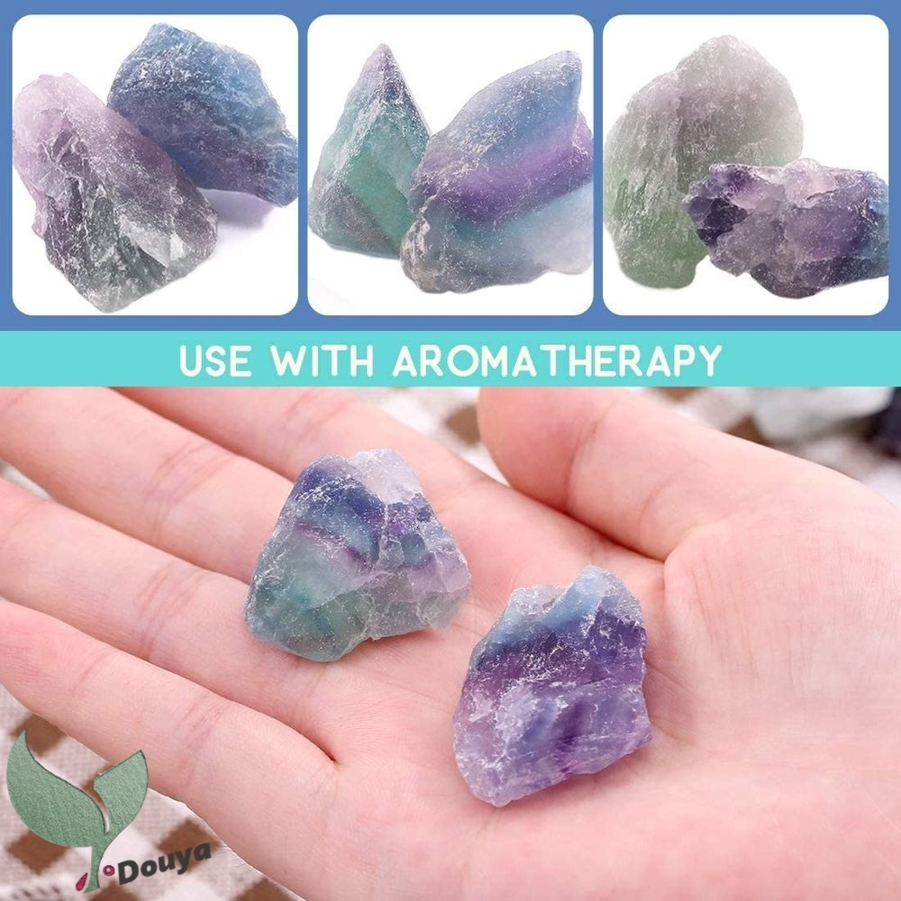 Túi 100g Đá Pha Lê Thô Dùng Làm Đồ Trang Sức