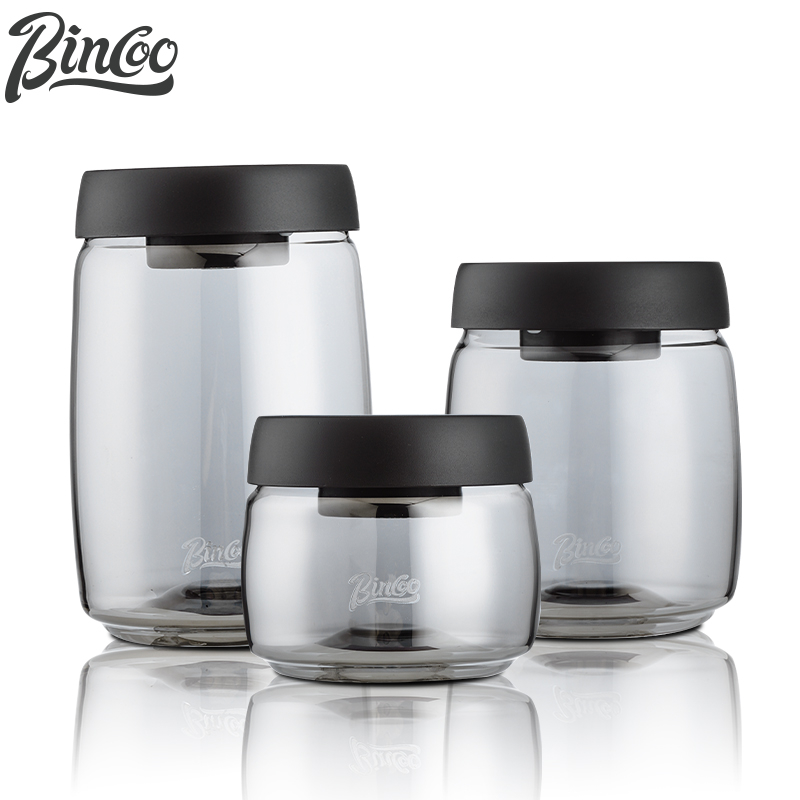Bình Thủy Tinh Đựng Hạt Cà Phê 400ML / 800ML / 1200ML Phong Cách Mới