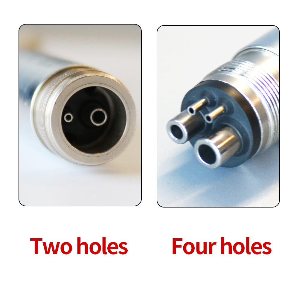 Tua Bin Phun Nước Chỉnh Nha Tốc Độ Cao Thiết Kế 2 / 4 Lỗ Hand Piece