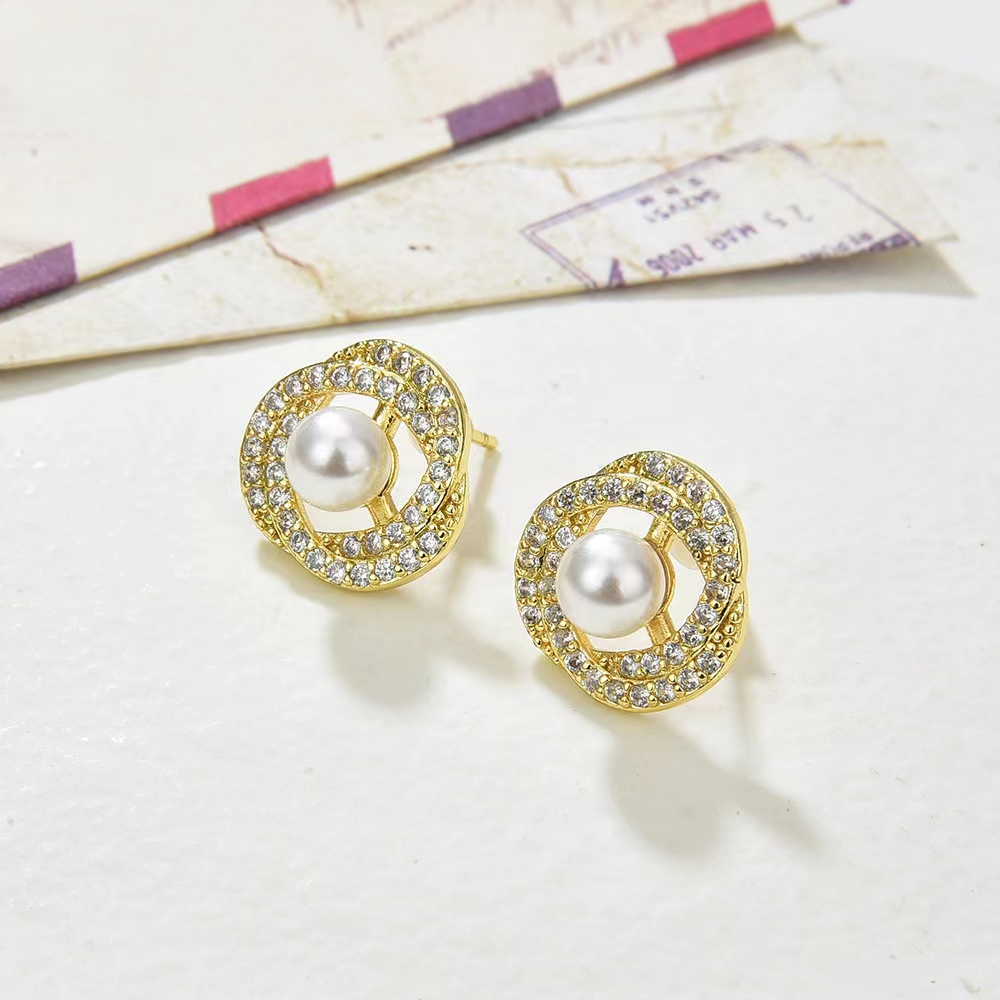 Bông Tai Ngọc Trai Thời Trang Sang Trọng 2020 Cho Nữ