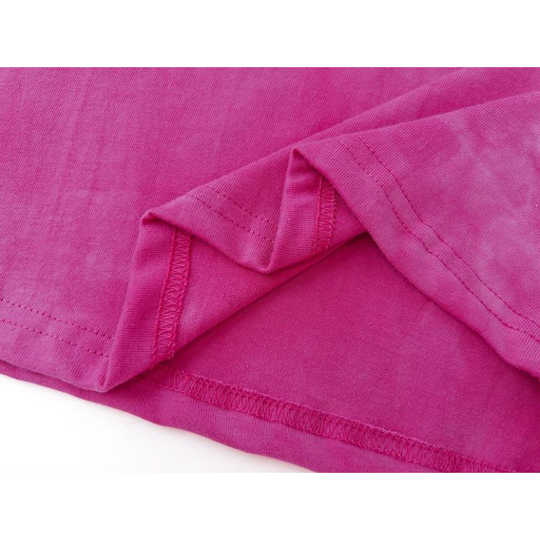 Áo Thun cotton Tay Ngắn Cổ Tròn In Họa Tiết Thời Trang Mùa Hè