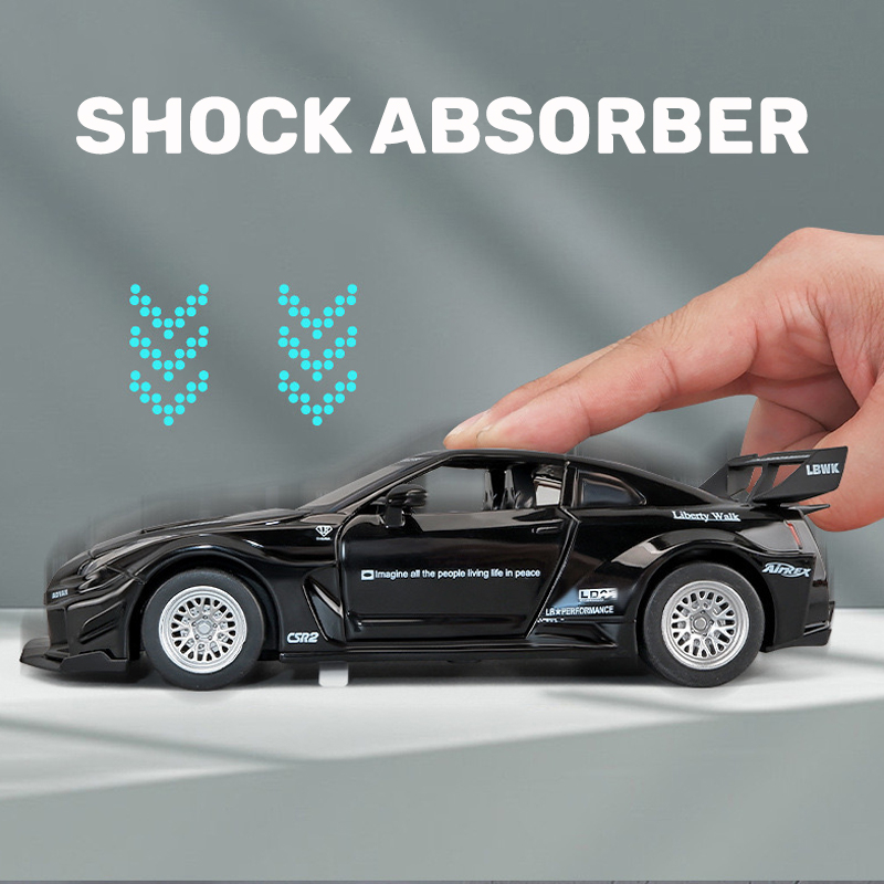 Mô Hình Xe Hơi Nissan GTR CSR2 Bằng Hợp Kim Tỉ Lệ 1: 32
