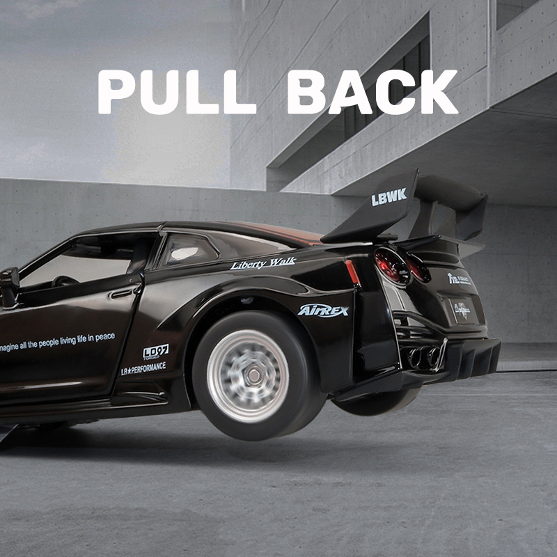 Mô Hình Xe Hơi Nissan GTR CSR2 Bằng Hợp Kim Tỉ Lệ 1: 32