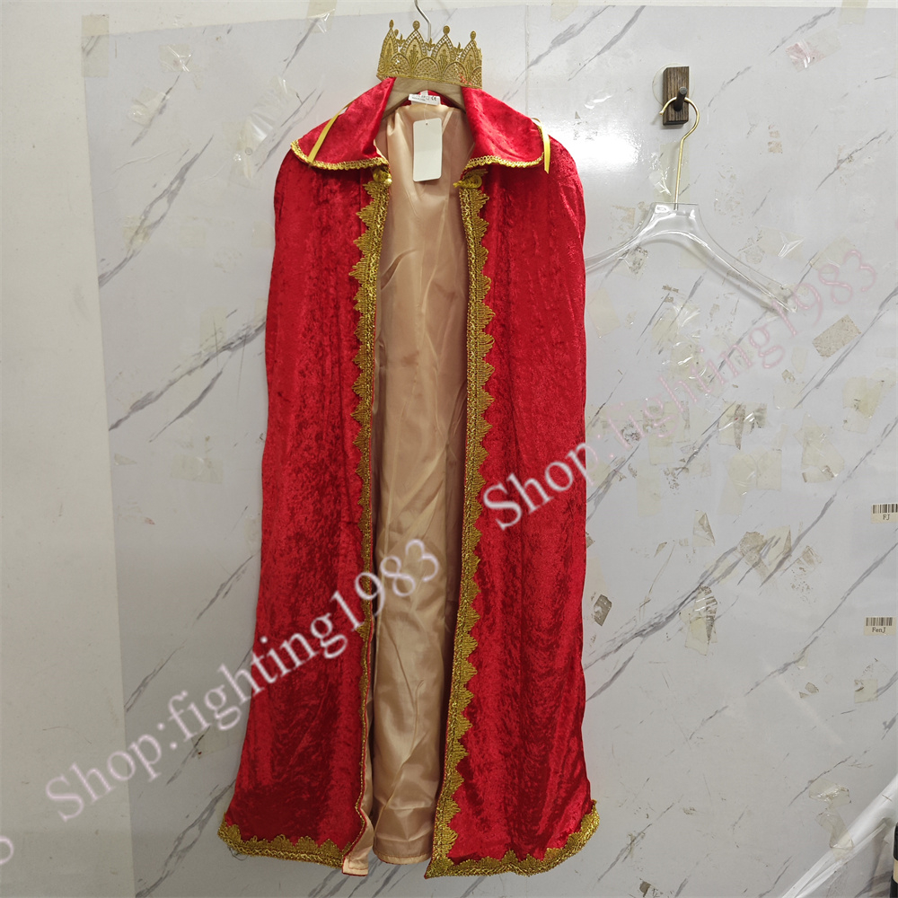 Áo Choàng Hóa Trang Hoàng Tử Halloween Sang Trọng Cho Bé Trai
