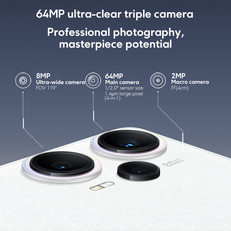 Điện Thoại Thông Minh POCO F5 5G Snapdragon 7 + Gen 2 Octa Core 120Hz AMOLED DotDisplay 64MP Camera Ba Chân OIS 67W NFC