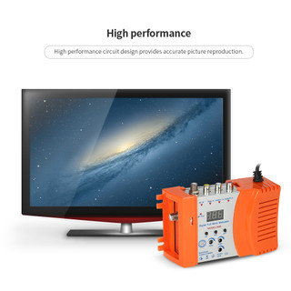 Bộ khuếch đại tín hiệu âm thanh video tv uhf ac230v