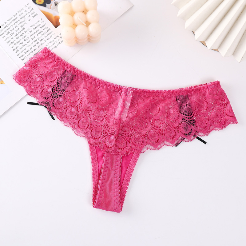 Quần Lót Cotton Phối Ren Hoa Thoáng Mát Cho Phái Nữ