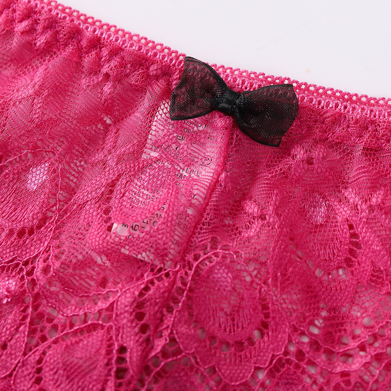 Quần Lót Cotton Phối Ren Hoa Thoáng Mát Cho Phái Nữ