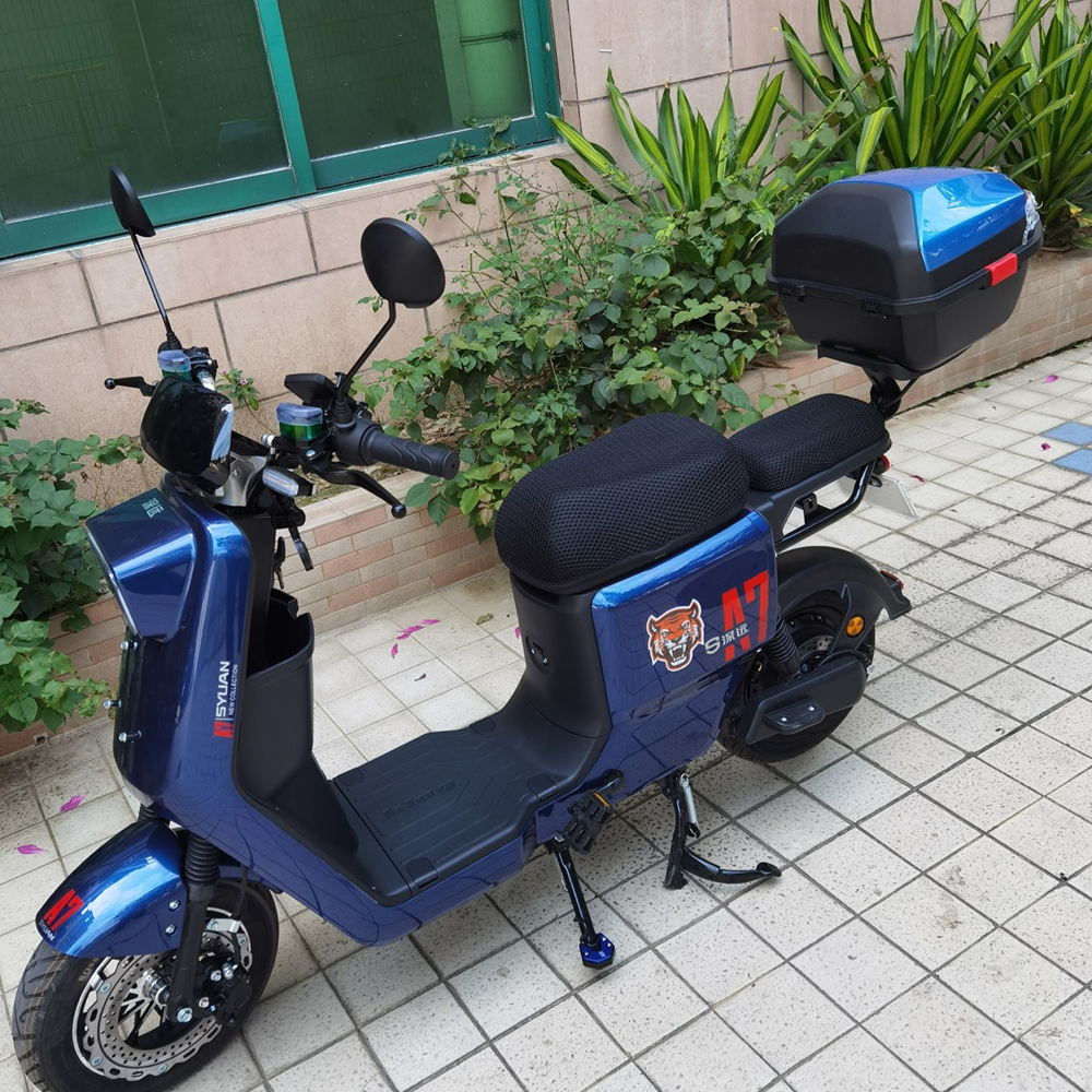 Motorlife Hộp phía sau xe điện Công suất lớn Chặn màu bề mặt nhẵn cho máy