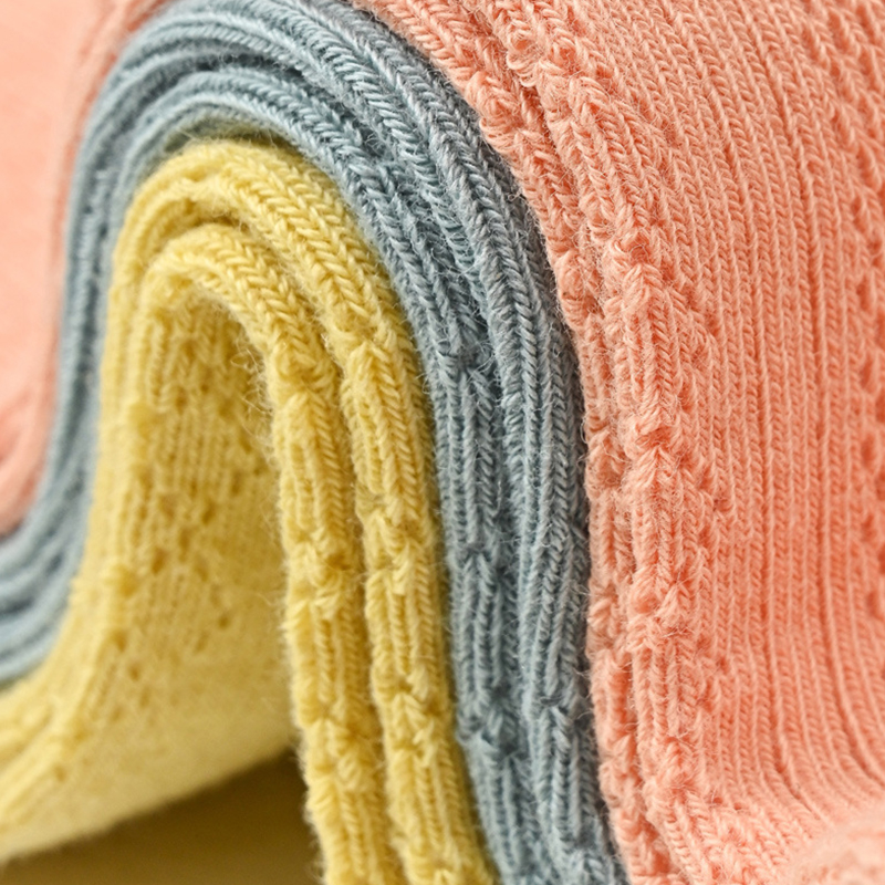 Vớ Cotton Phối Lưới Thoáng Khí Thời Trang Mới Cho Nữ