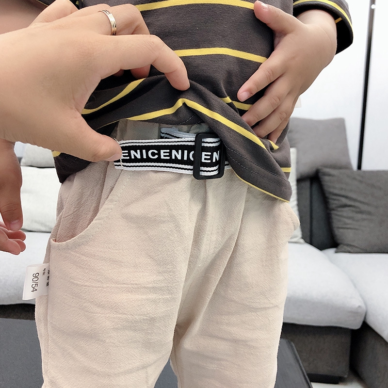 Bộ quần áo LUCKYCANDY ngắn tay hình gấu hoạt hình cho bé