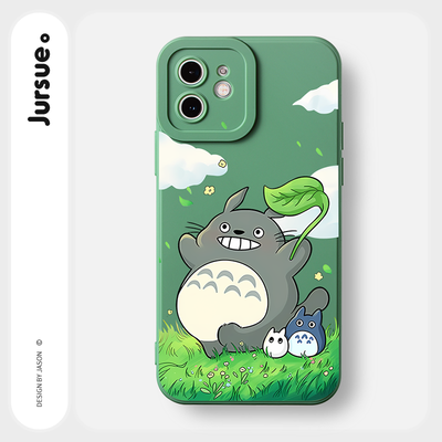 Ốp lưng JURSUE mềm chống bẩn hoạt hình dễ thương đẹp Cho iPhone 17 16 15 14 13 12 11 Pro Max SE 2020 X XR XS ip 8 7 Plus kute Y3494