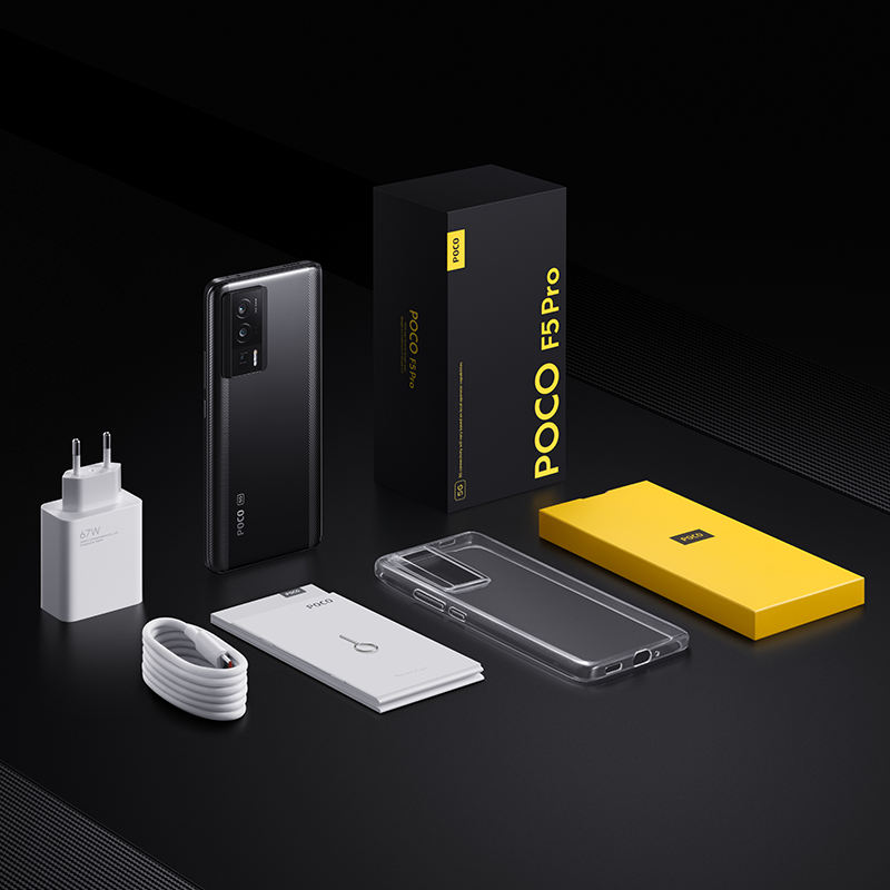 Thẻ Nhớ 256GB / 512GB Snapdragon POCO F5 Pro 5G Bản Quốc Tế 256GB® Máy Ảnh Chấm Bi 8 + Gen 1 6.67 "Whd + 120Hz AMOLED 64MP