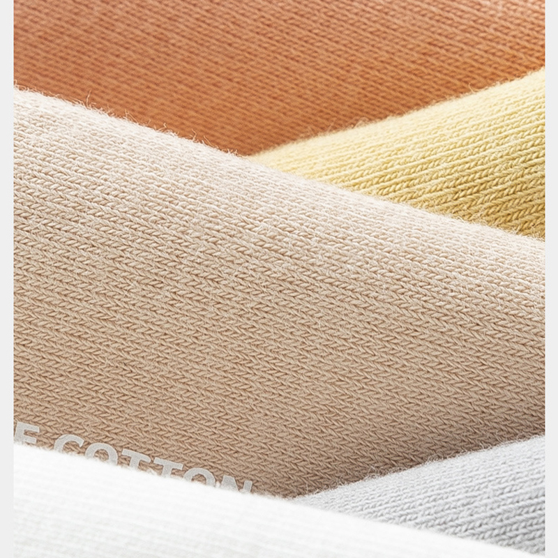 Vớ Cotton Cổ Cao Thoáng Khí Đơn Giản Thời Trang Mùa Hè Hàng Mới Dành Cho Bạn Nữ