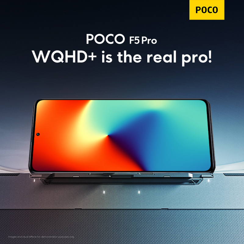 Thẻ Nhớ 256GB / 512GB Snapdragon POCO F5 Pro 5G Bản Quốc Tế 256GB® Máy Ảnh Chấm Bi 8 + Gen 1 6.67 "Whd + 120Hz AMOLED 64MP