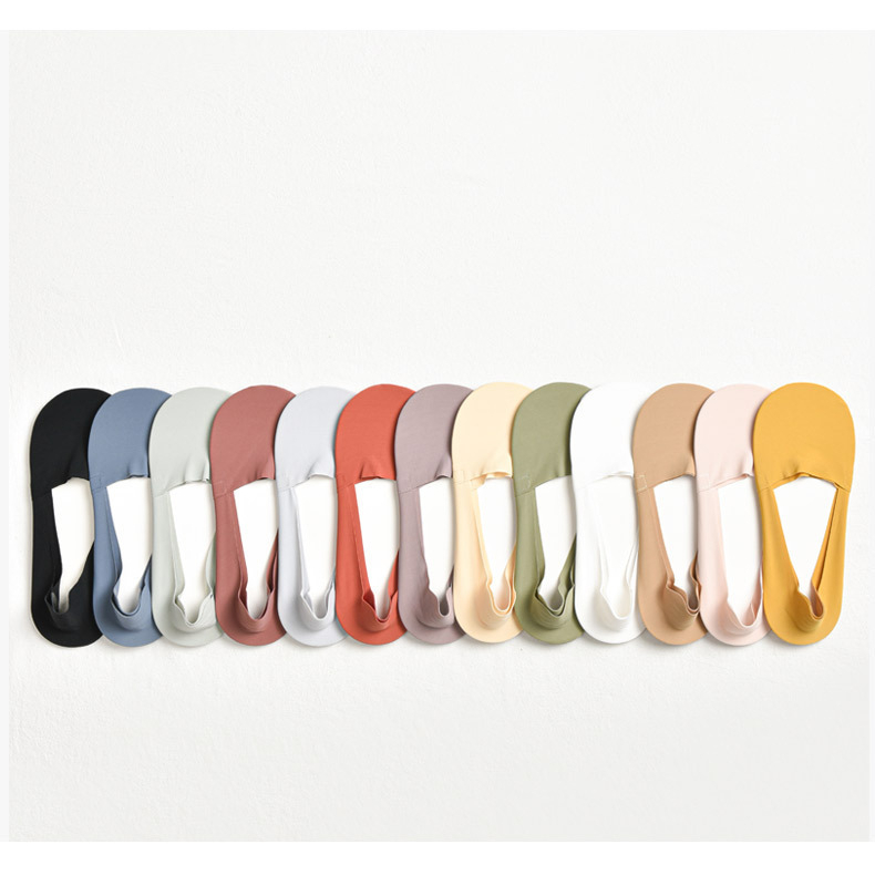 Vớ Thuyền Cotton Chống Trượt Thiết Kế Đơn Giản Thời Trang Mùa Hè Mới Cho Nữ