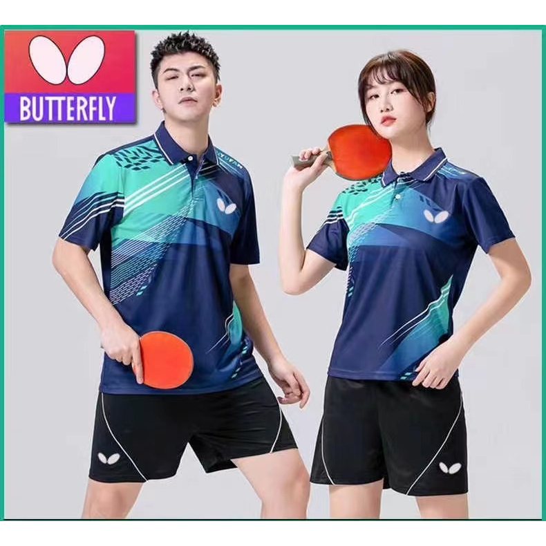 Bộ Đồng Phục Bóng Bàn jersey Tay Ngắn Nhanh Khô Cho Nam Và Nữ