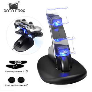 Đế sạc usb kép cho tay cầm chơi game sony ps4 / ps4 slim / ps4 pro