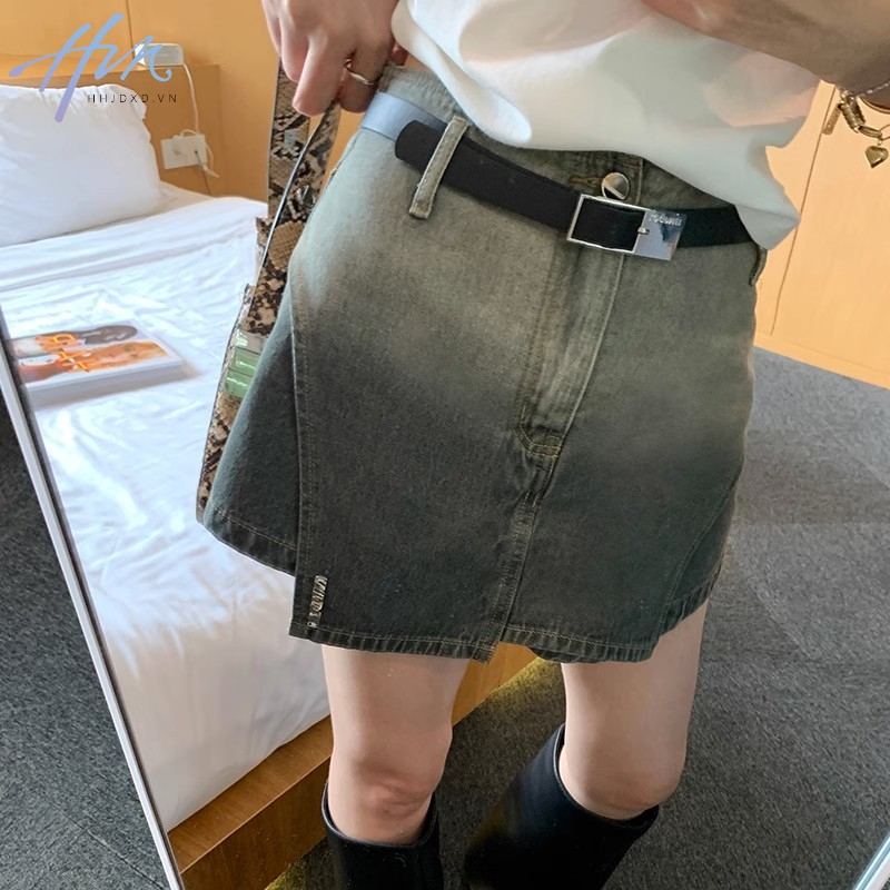 Chân Váy Denim Thiết Kế Mới Thời Trang Mùa Hè 2023 Dành Cho Nữ