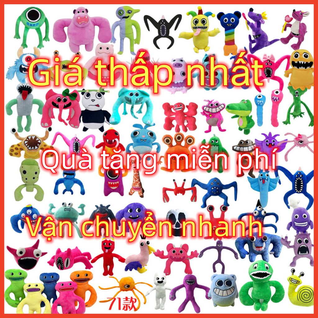 🍇Giao hàng nhanh🍇Garten of banban Đồ Chơi Nhồi Bông Jumbo Búp Bê Nhồi Bông Jason Garten of Banban Trong Game Kinh Dị Quà tặng sinh nhật Plush Toy cho trẻ em